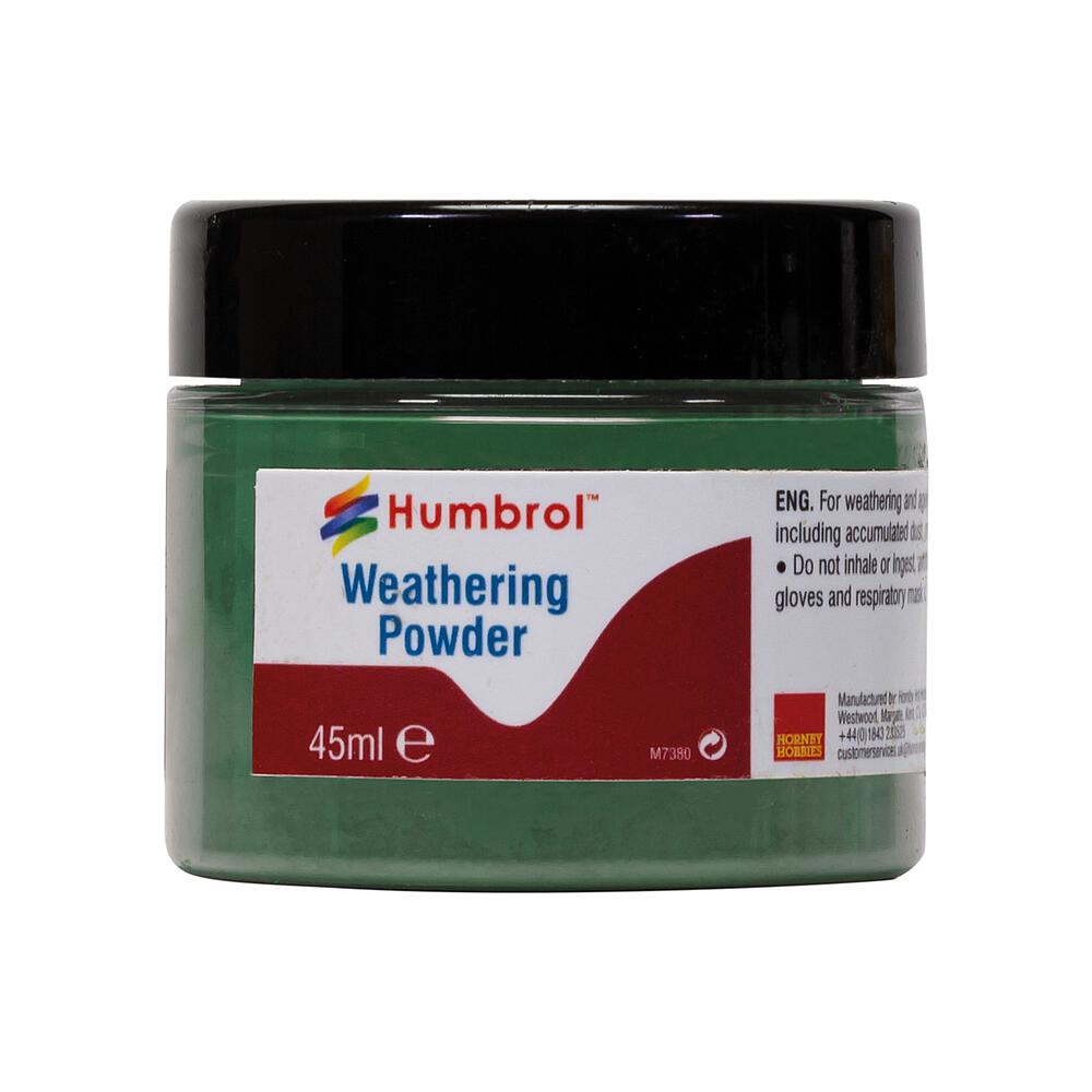 HUMBROL AV0015  Poudre Weathering, vert oxyde de chrome, 45 ml 