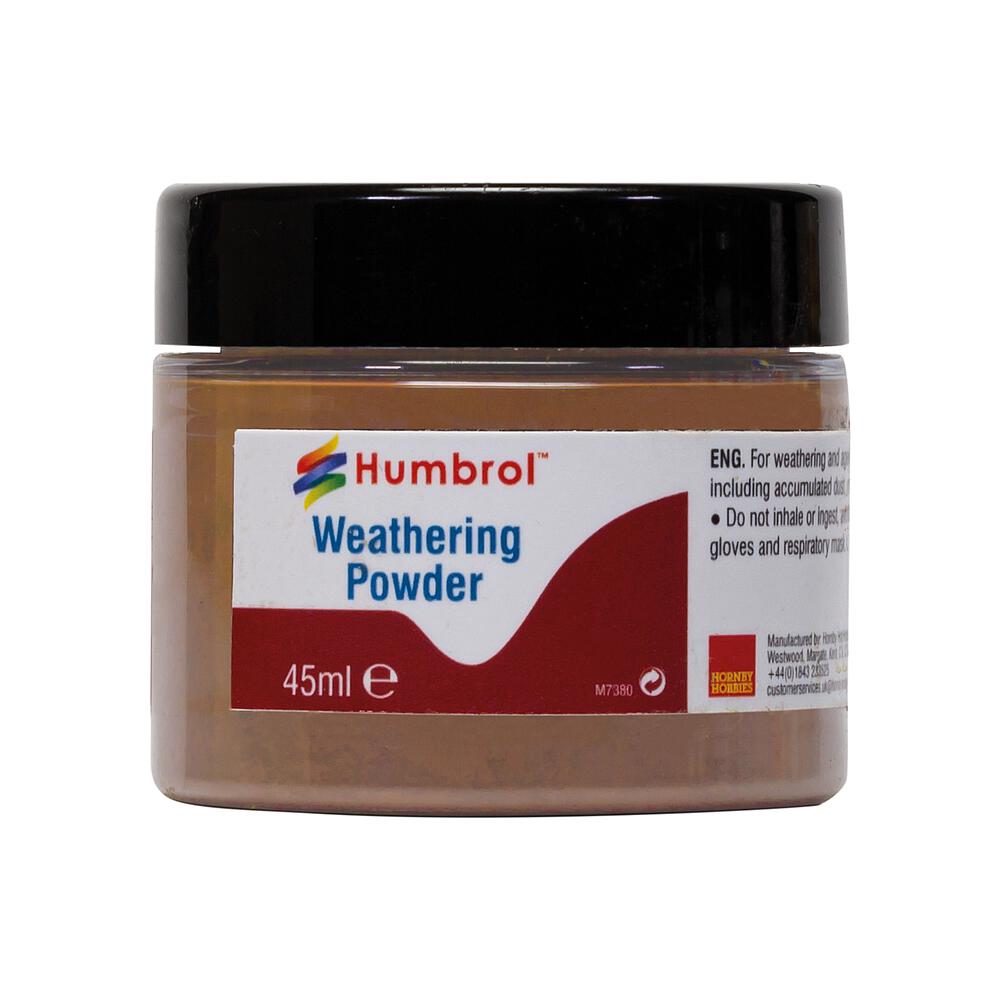 HUMBROL AV0018  Poudre Weathering, rouille, claire, 45 ml 
