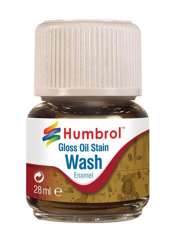 HUMBROL AV0209  Enamel-Wash, taches d'huile, 28 ml 
