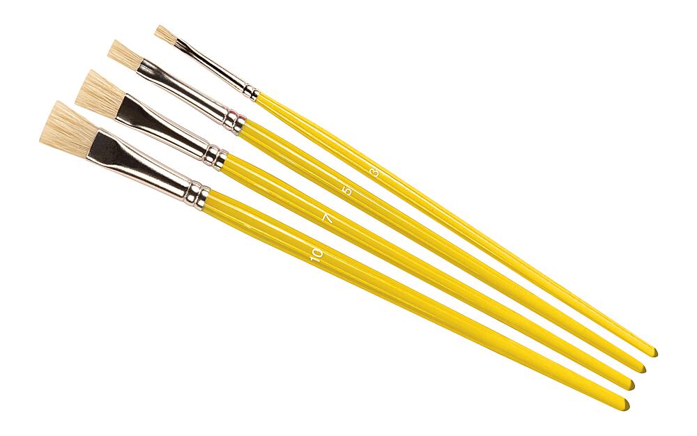 HUMBROL AG4306  Set de pinceaux, tampons, tailles 3, 5, 7, 10 