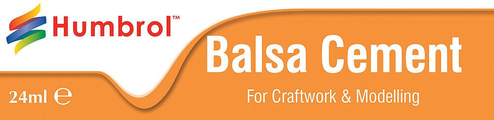 HUMBROL AE0603  Ciment Balsa, colle, 24 ml 