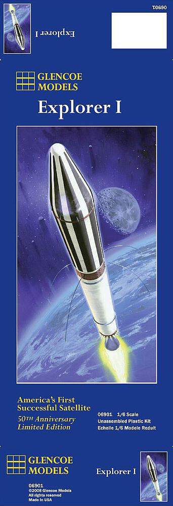 GLENCOE 6901  1/6 Explorer I Satellite 