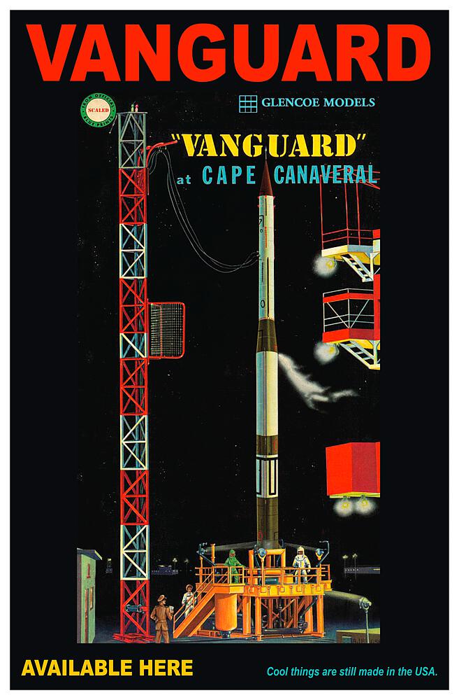 GLENCOE 8903  1/76 Vanguard Rakte avec châssis 