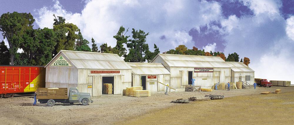 [WALTHERS 933-2911  ] WALTHERS 933-2911   HOPetite scierie du comté de Clayton 