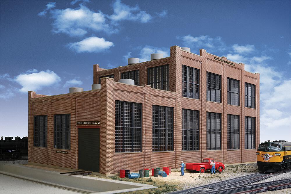 [WALTHERS 933-2970  ] WALTHERS 933-2970   H0  Atelier de locomotives moderne 43,4 x 22,2 x 22 cm