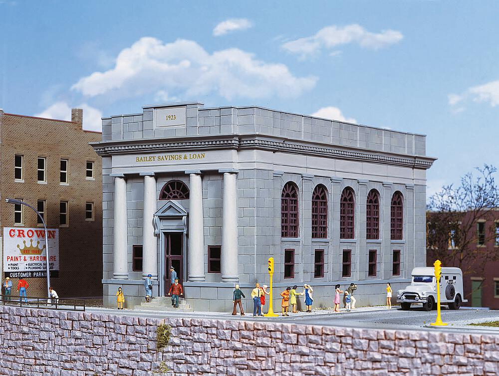 WALTHERS 933-3031   HOBâtiment de la banque Bailey Saving and Loan 