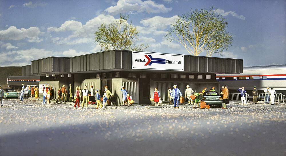 WALTHERS 933-3038   HOGare d'Amtrak 21,5 x 30 cm