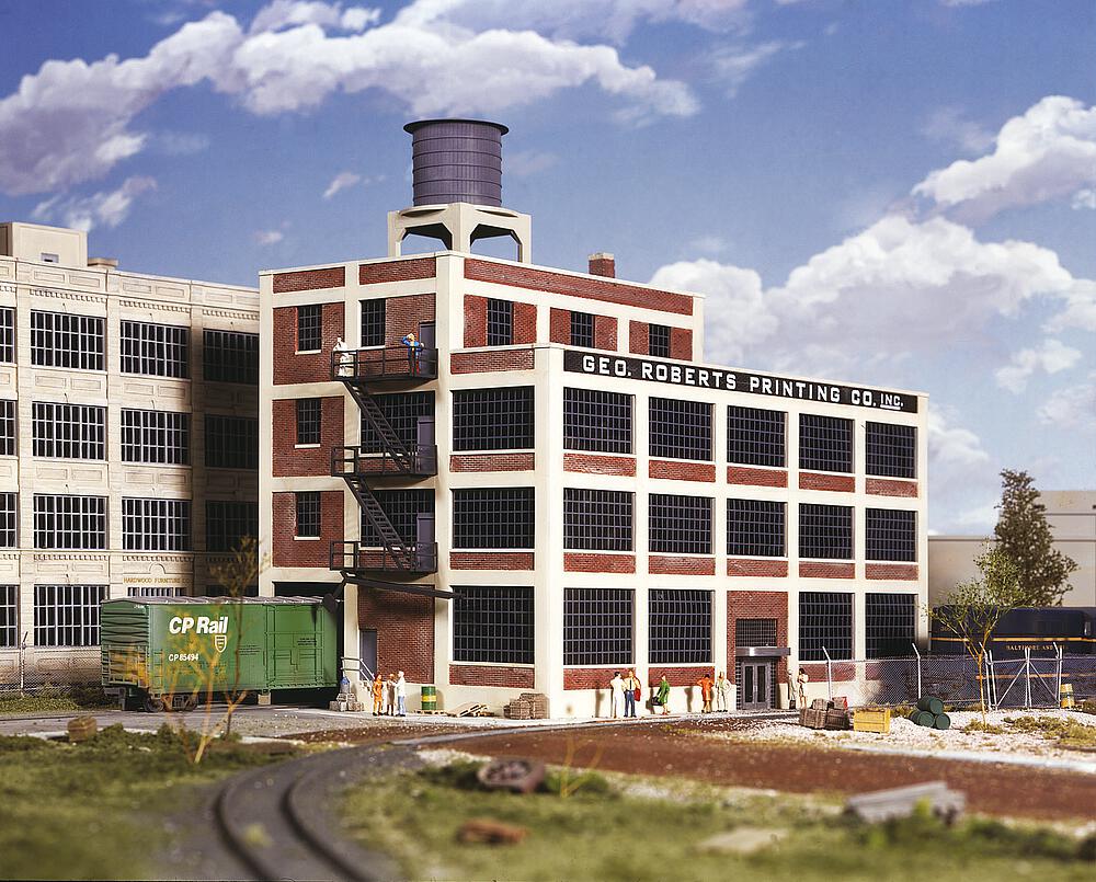 WALTHERS 933-3046   H0  Imprimerie George Robert 31,6 x 19,3 x 22,9 cm