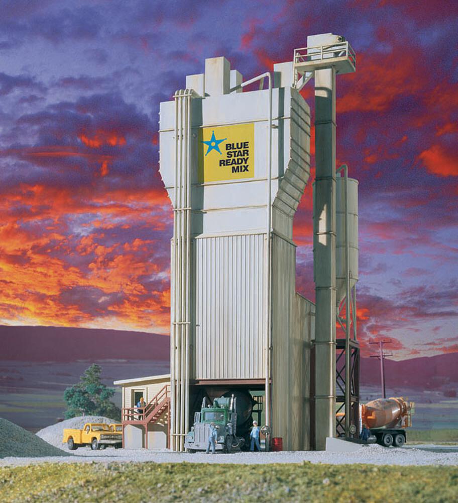 WALTHERS 933-3086   HOInstallation pour le mélange de béton 19,3 x 20,3 x 29,3 cm