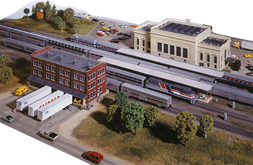 WALTHERS 933-3094   H0  Gare de Union 49,3 x 20,6 x 17,5 cm