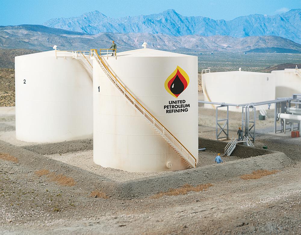 [WALTHERS 933-3168  ] WALTHERS 933-3168   H0  Réservoir de stockage, haut Ø 15,2 x 15,9 cm