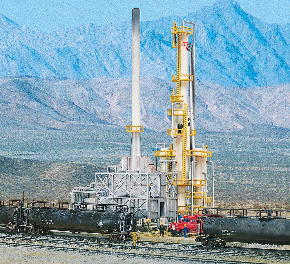 WALTHERS 933-3219   N  Raffinerie de pétrole de North Island 20,5 x 12,7 cm