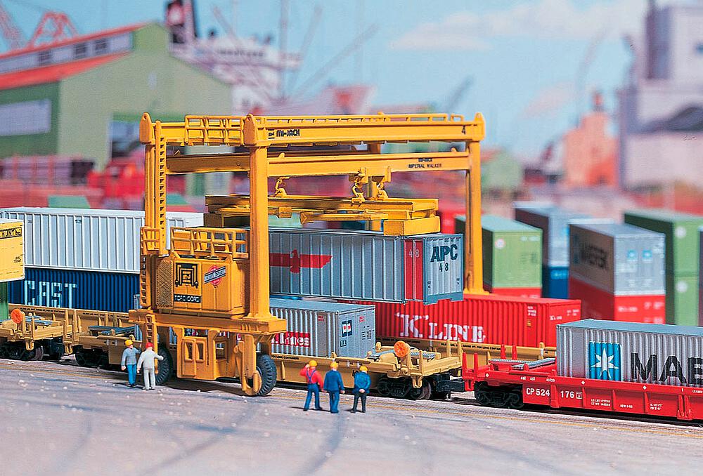 WALTHERS 933-3222  H0 N  Grue à conteneur Mi-Jack 