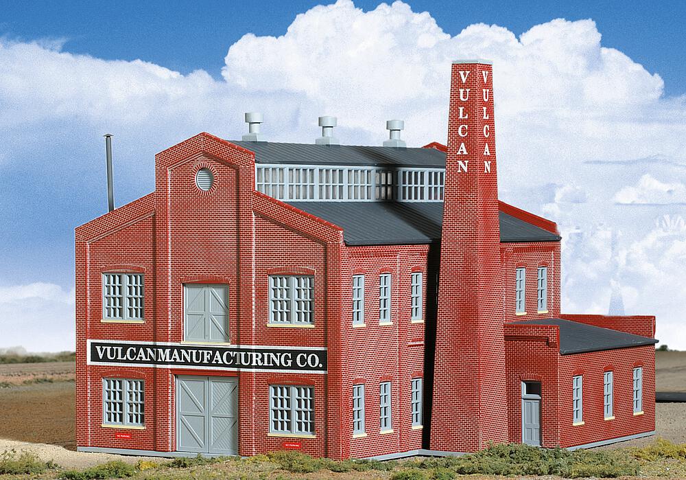 WALTHERS 933-3233   N  Bâtiment d'usine Vulcan Manufacturing 14 x 14,2 cm