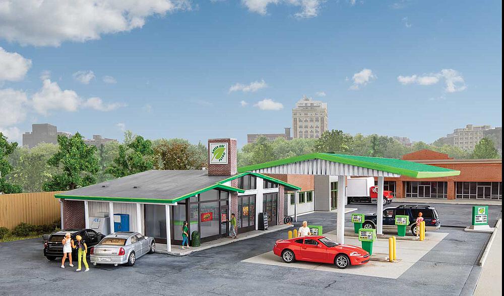 WALTHERS 933-3542  1:87 H0  Station-service moderne 