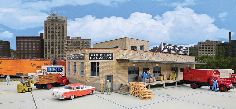 WALTHERS 933-3760   H0  Grossiste en légumes 32 x 22,5 cm