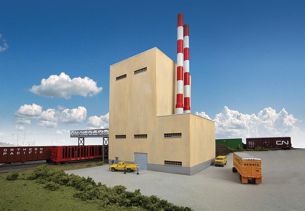 WALTHERS 933-3901   H0  Chaufferie de recyclage 29,8 x 20,3 x 43,1 cm