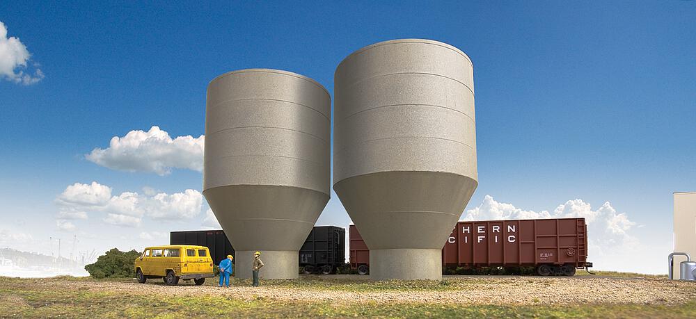 [WALTHERS 933-3904  ] WALTHERS 933-3904   HORéservoirs de cellulose, 2 pièces 