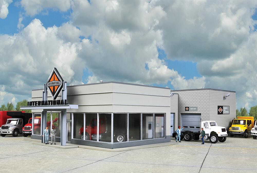 [WALTHERS 933-4025  ] WALTHERS 933-4025   HOConcessionnaire de véhicules utilitaires 22 x 31,1 x 9,3 cm