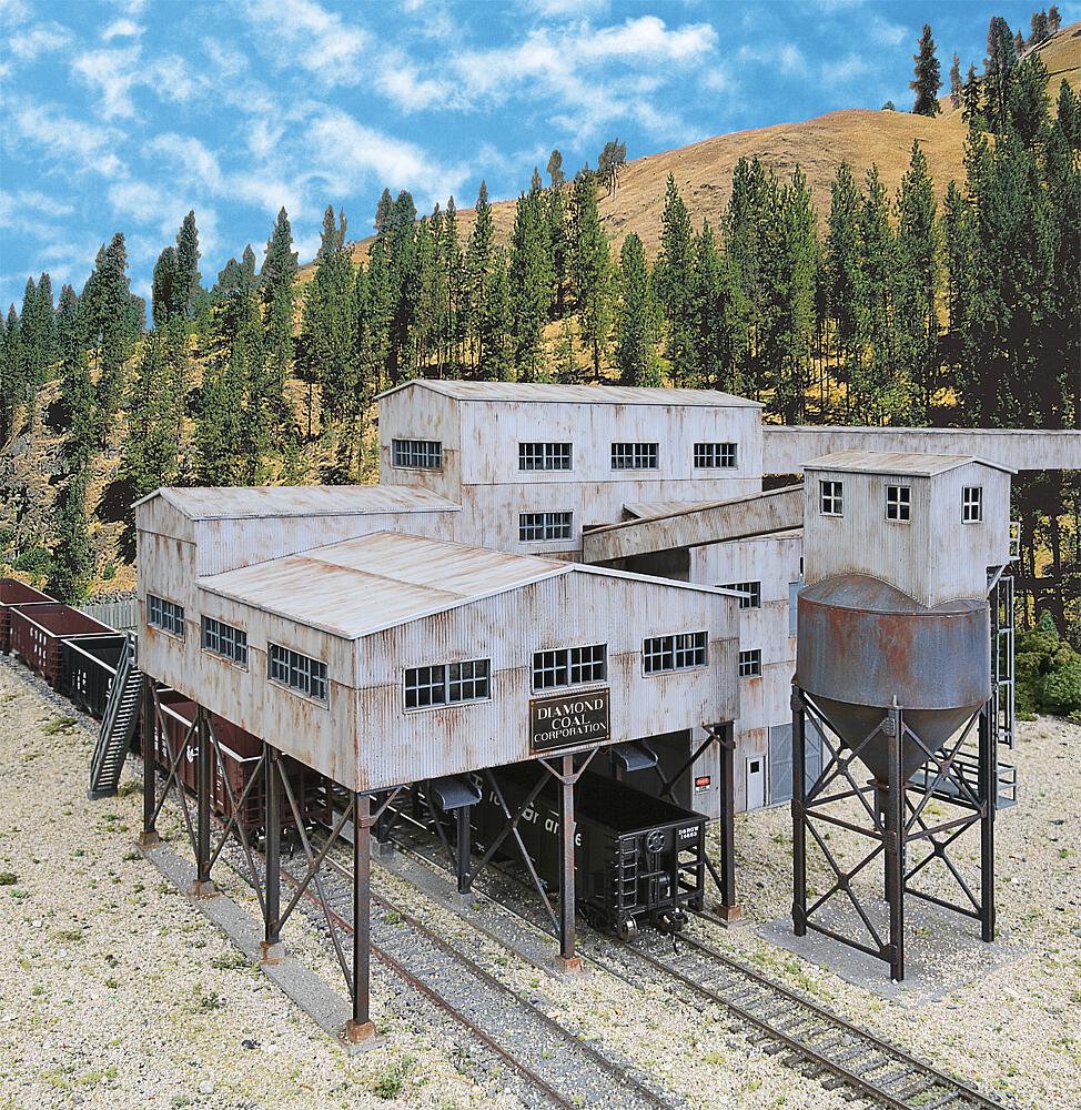 [WALTHERS 933-4046  ] WALTHERS 933-4046   H0  Mine de charbon Diamond Coal 49,2 x 33,4 x 19 cm