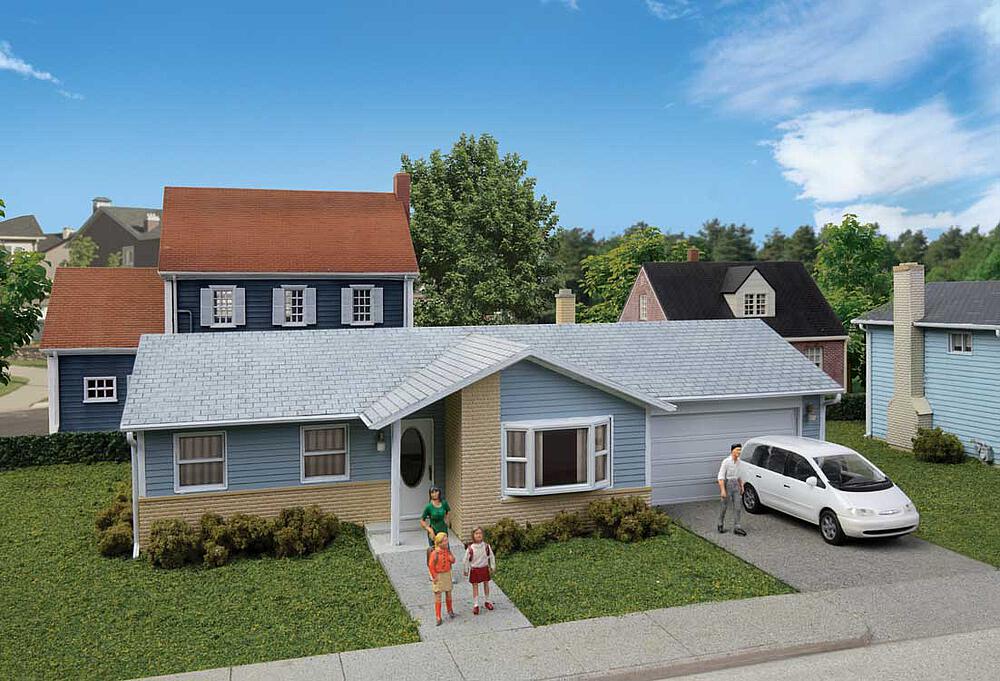 WALTHERS 933-4155  1:87 H0  Ranch house 