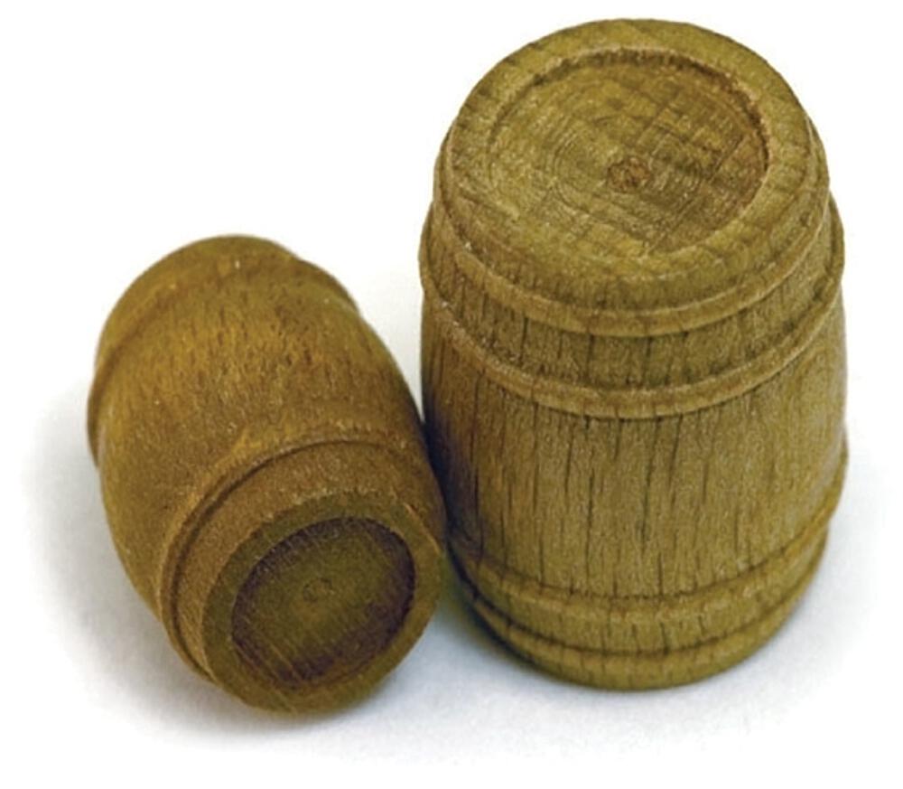 MODEL EXPO MS0386     Tonneau, noix, 22 x 19 mm, 6 pièces 