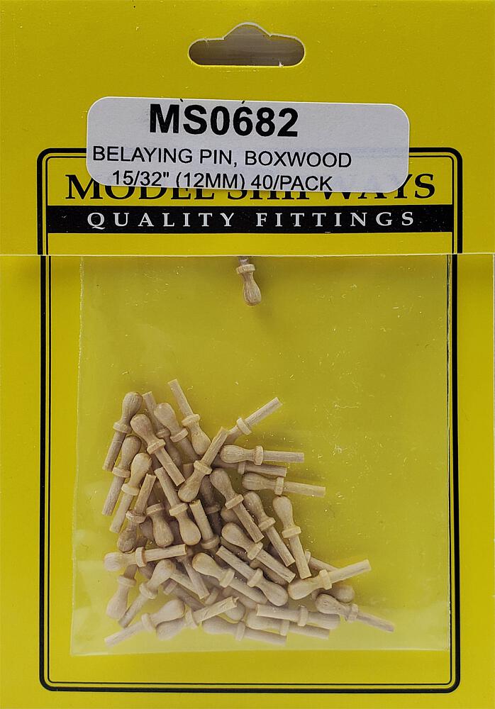MODEL EXPO MS0682     Clou de fixation, buis, 12 mm, 40 pièces 