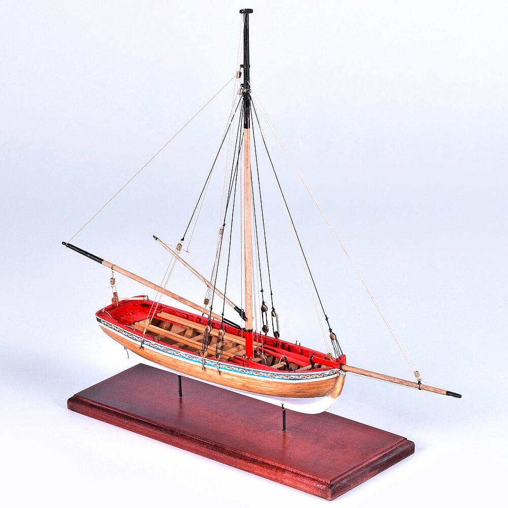 MODEL EXPO MS1457  1/48 Bateau Lang, 18e siècle 