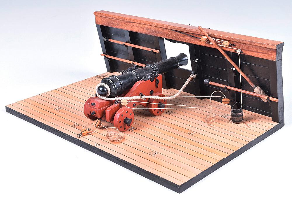 MODEL EXPO MS4005  1/24 Smoothbore Deck Canon 