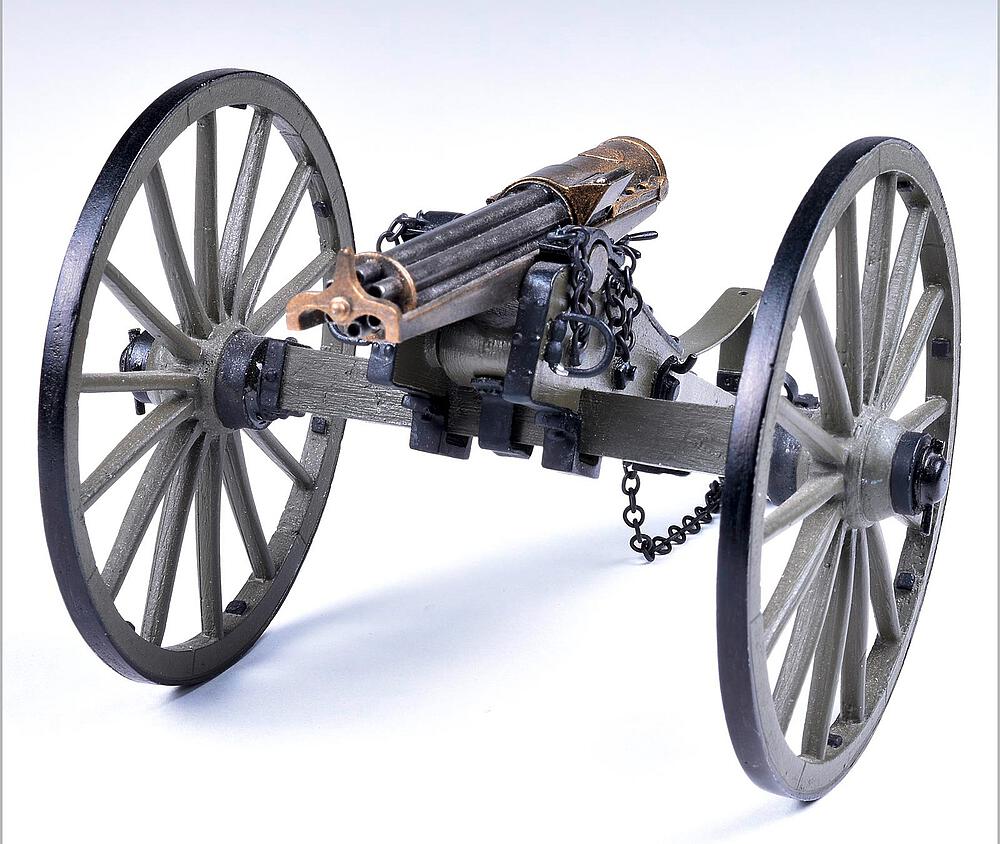 MODEL EXPO MS4010  Mitrailleuse Gatling 1/16 