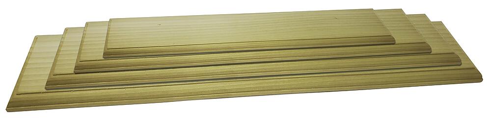 MODEL EXPO RH4530  Socle d'affichage, noyer, 760 x 115 mm 