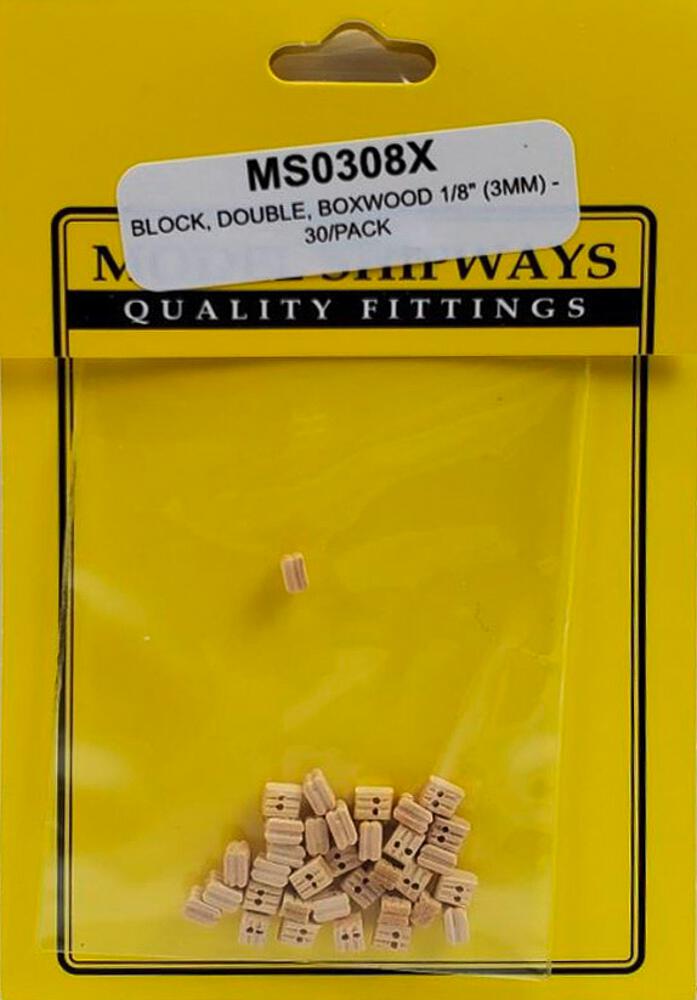 MODEL EXPO MS0308X  Blocs, doubles, buis, 3,0 mm, 40 pièces 