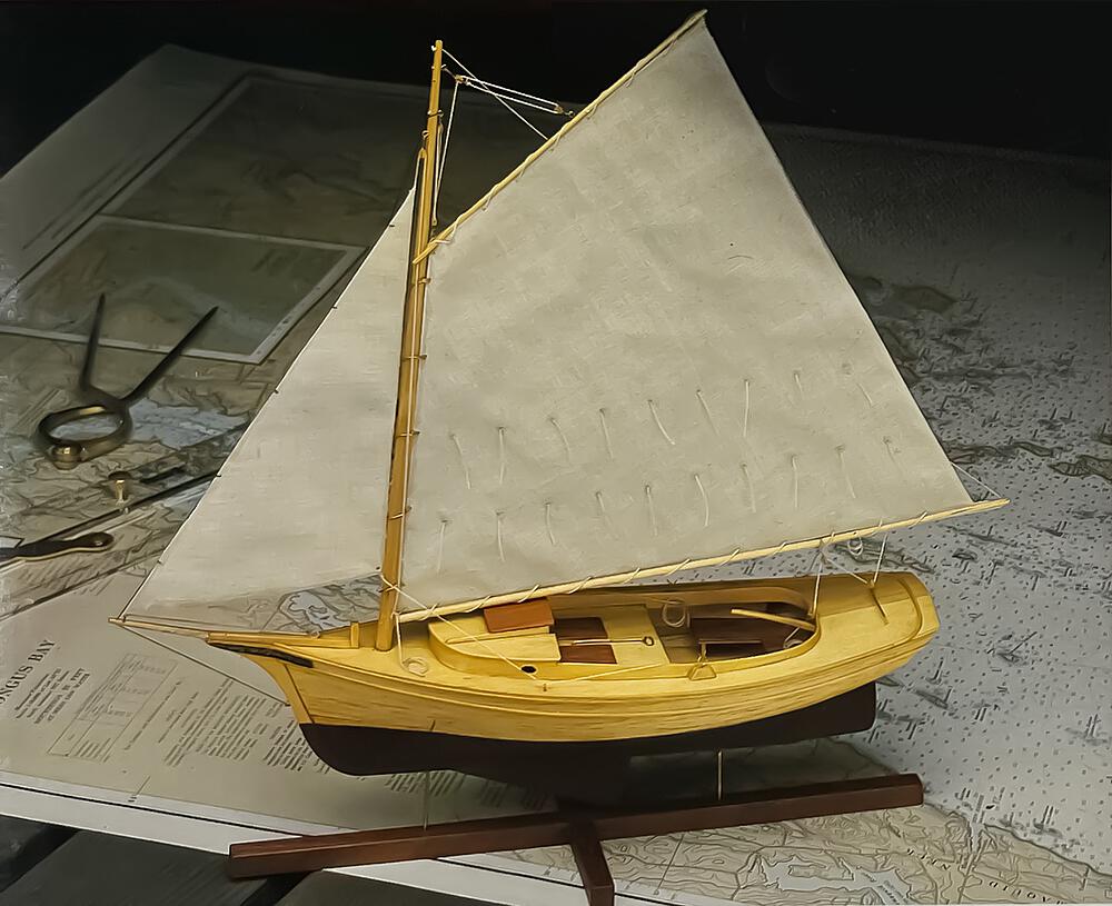 MODEL EXPO MID951  1/24 Muscongus Bay, voilier-homard 
