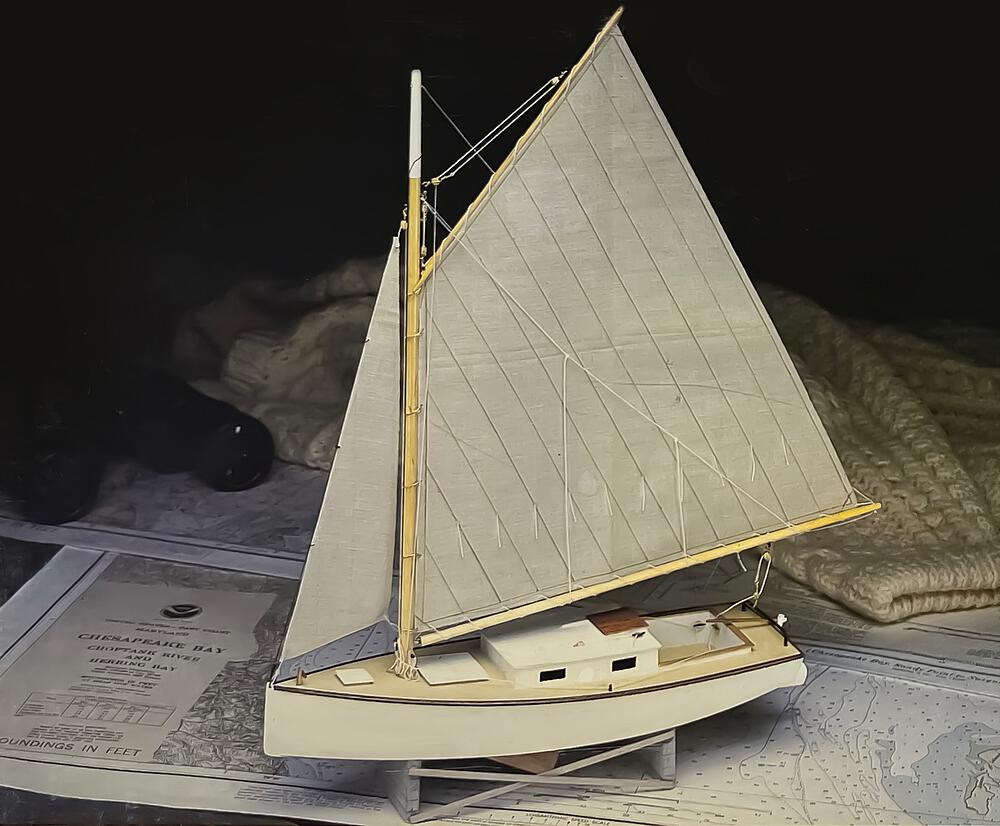 [MODEL EXPO MID965  ] MODEL EXPO MID965  1/32 Baie de Chesapeake Flattie 