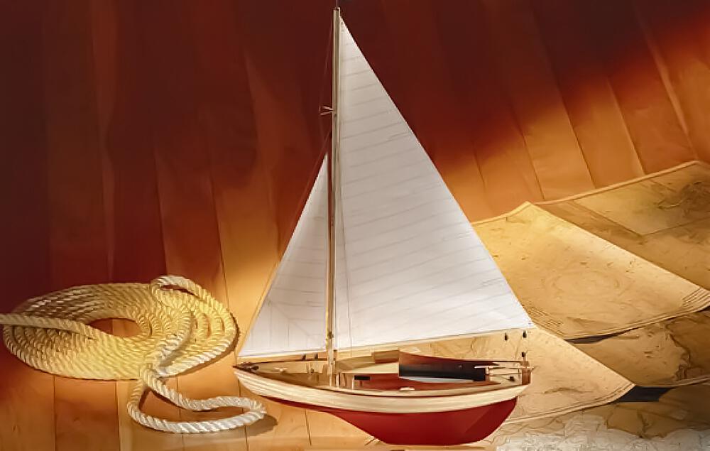 MODEL EXPO MID997  1/16 Voilier Alden Sloop 