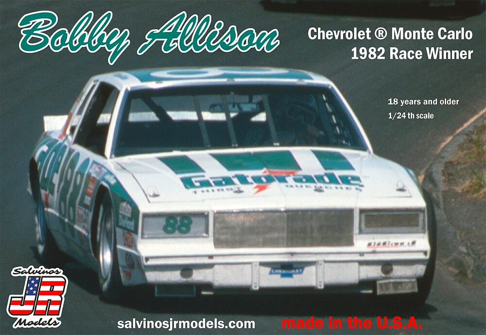 SALVINOS JR MODELS BAMC1982R  1/24 Bobby Allison, Chevrolet, 1982 