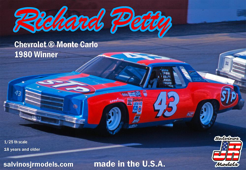SALVINOS JR MODELS RPMC1980N  1/25 Richard Petty #43, Chevrolet, 1980 