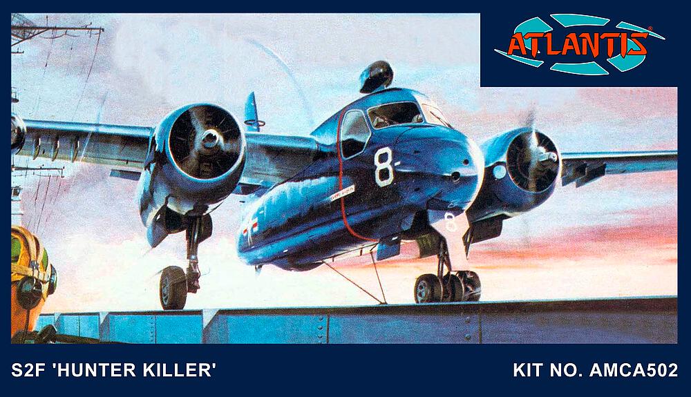 ATLANTIS AMCA145  1/54 Grumann S2F Hunter Killer 