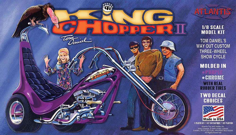 ATLANTIS AMCM224  1/8 King Chopper II Trike Tom Daniel 