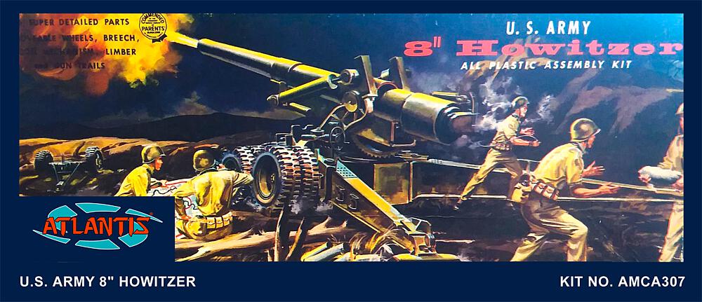 ATLANTIS AMCA307  1/48 obusier américain de 8 pouces 