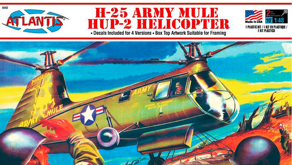 ATLANTIS AMCA502  1/48 Piasecki H-25 Army Mule 