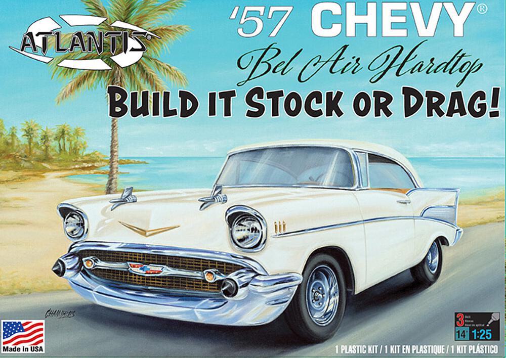 ATLANTIS AMCH1371  1/25 Chevy Bel Air de 1957 