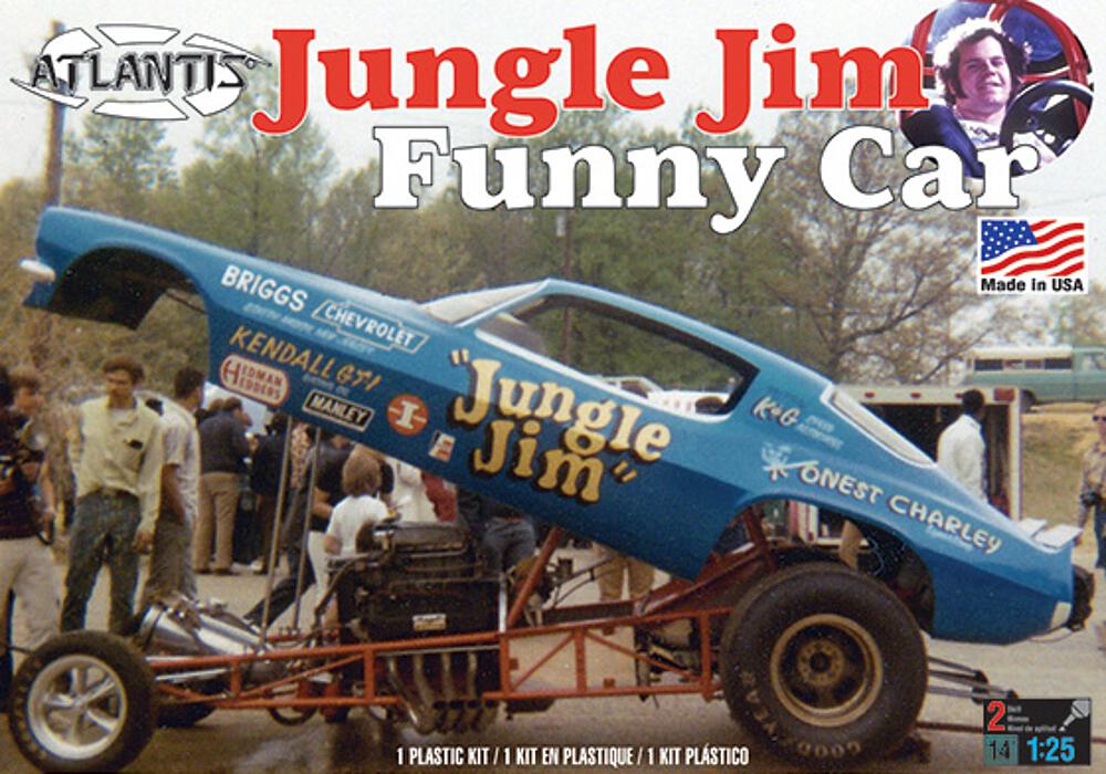 ATLANTIS AMCH1440  1/25 1971 Jungle Jim Camarao Fun Car 