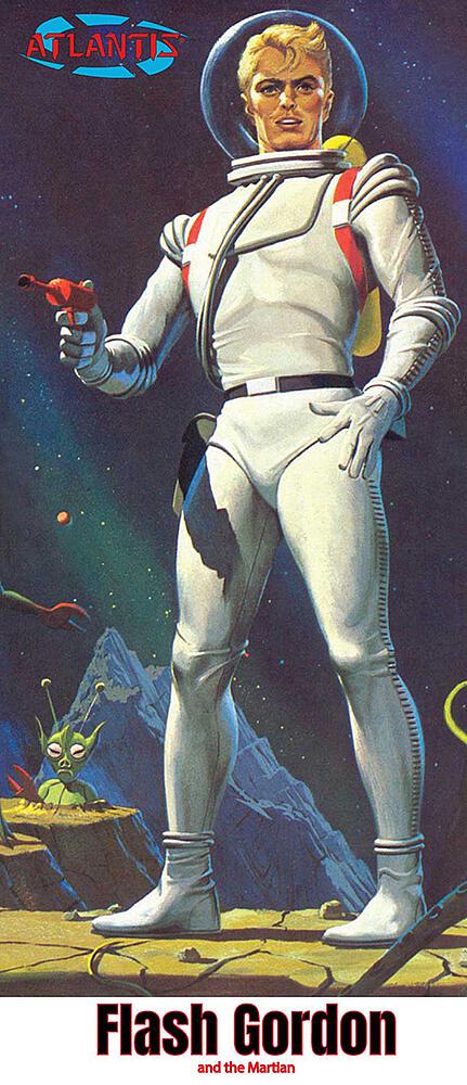 ATLANTIS AMCH1450  1/8 Flash Gordon et le Martien 