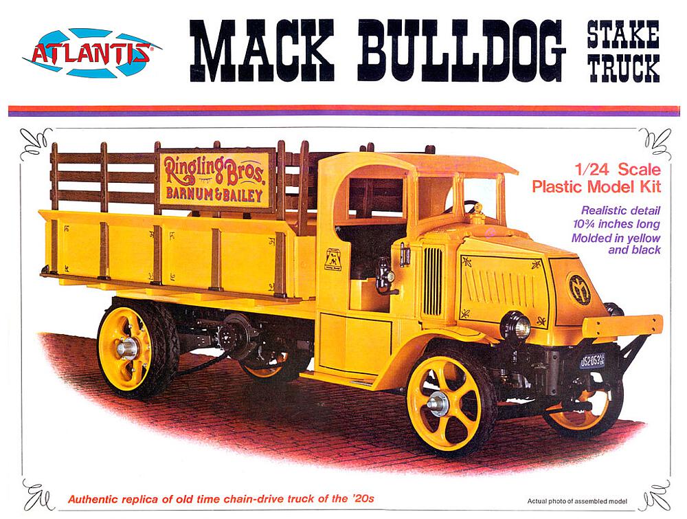 ATLANTIS AMCM2402  1/24 Mack Bulldog Stake Truck, 1926 