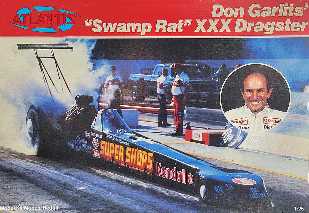 [ATLANTIS AMCH7152  ] ATLANTIS AMCH7152  1/25 Don Garlits Swamp Rat XXX Dragster 