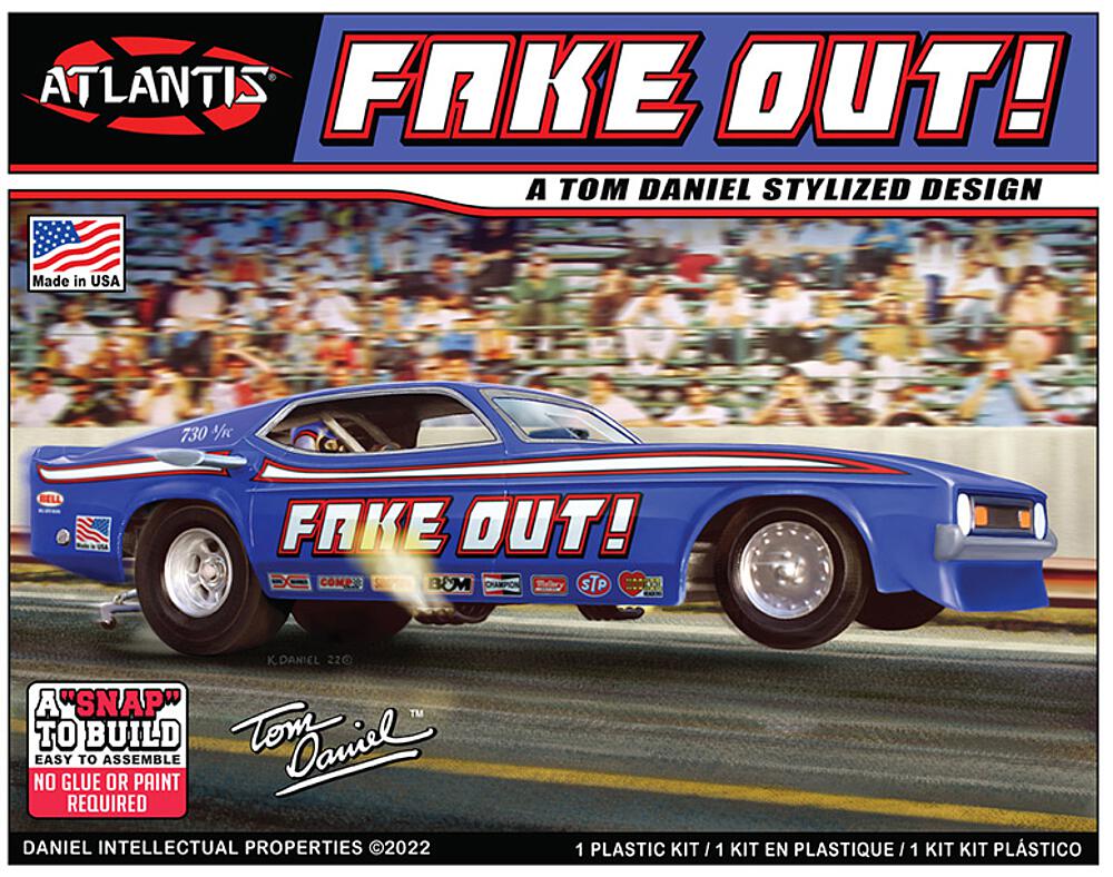 [ATLANTIS AMCM8275  ] ATLANTIS AMCM8275  1/32 Snap Tom Daniel Fake Out Funny Car 