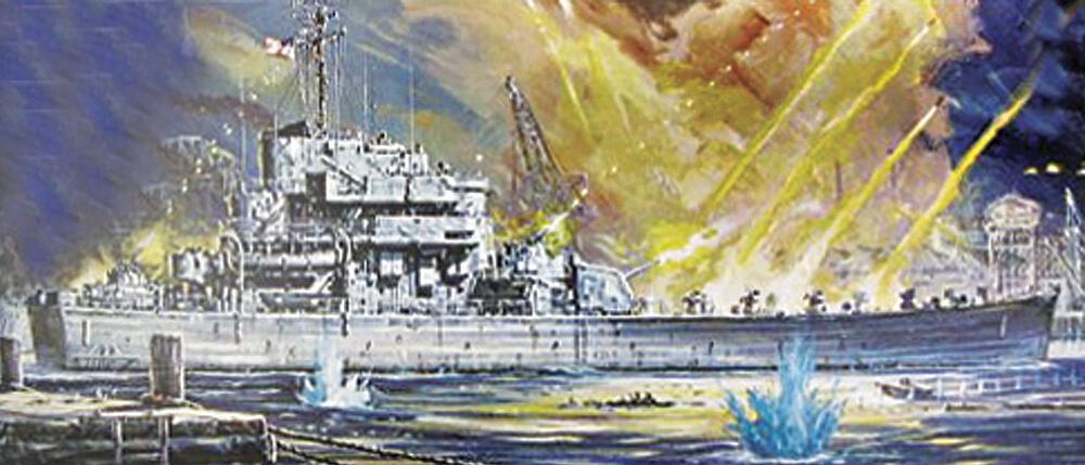 LINDBERG HL403/12  1/168 USS Carronade 