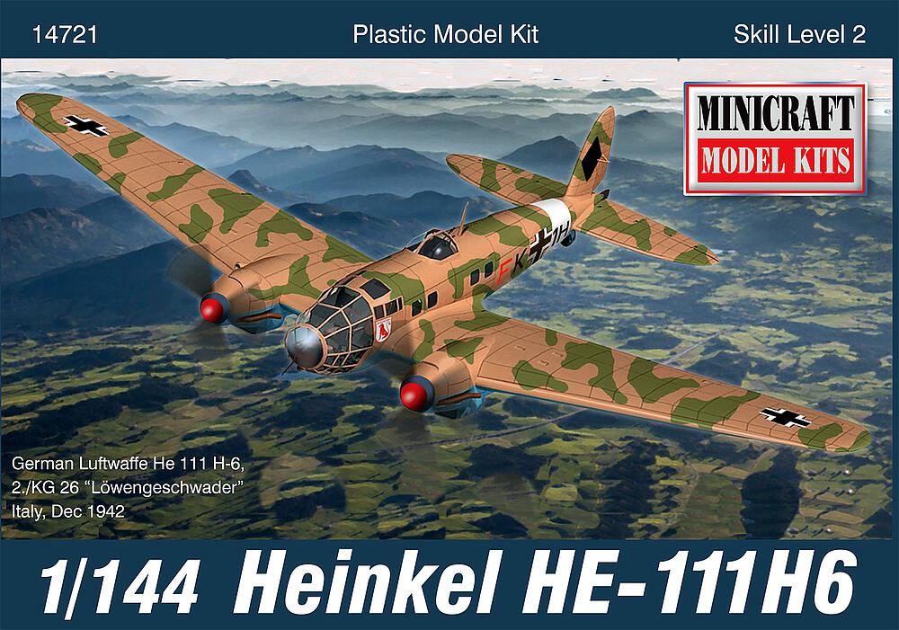 MINICRAFT 14721  1/144 HE-111 