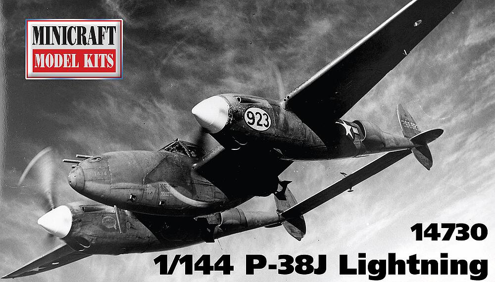 MINICRAFT 14730  1/144 P-38J Lighning 